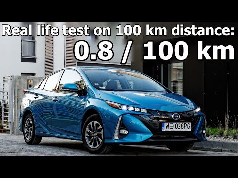 Most Economical Car: Toyota Prius Plug-in Hybrid (Prime) in Real Life Test on 100 km