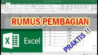Rumus pembagian di excel - tutorial dibahas simpel dan tuntas