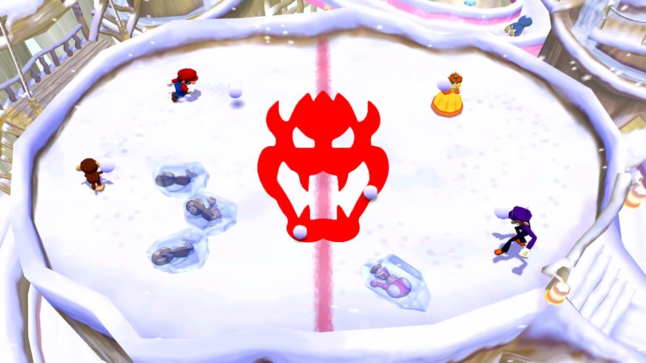 Mario Party 6 Minigames - Mario vs Daisy vs Waluigi vs Toadette (Master CPU)