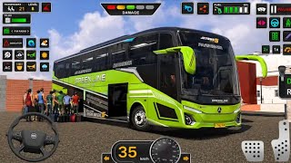 Bus Simulator Indonesia Game 3D- Big Bus Drive Offroad And City - Android Gameplay  ; screenshot 5
