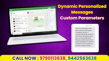 Whatsapp CRM - Customer Relationship Management l Dynamic Personalized Messages | SMS Template 2025
