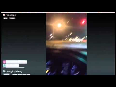 Florida Woman Live Streams Herself Driving Drunk On Periscope 2