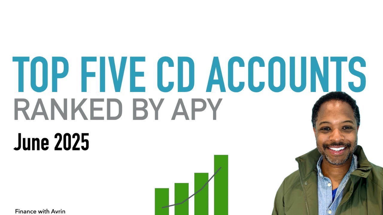 Top 5 CDs Ranked by APY for June 2025 💰 | Best CD Yieds & Highest