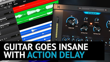 Guitar Goes Insane  with Action Delay Plugin