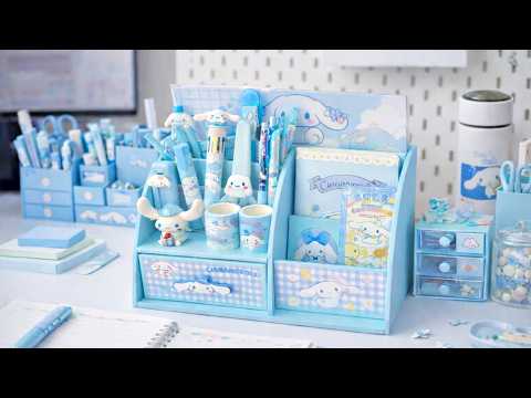 DIY Cinnamoroll Desk Organizer! ☁️ I Can't Believe I Made This! ✨