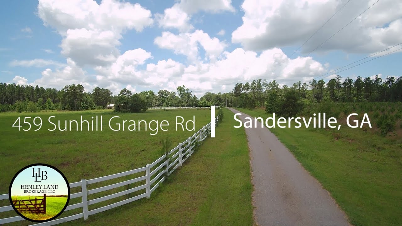 459 Sunhill Grange Rd, Sandersville, GA YouTube