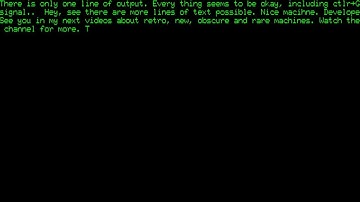 RS-232 DCE-DCE Bridge with Terminal and Keyboard attached