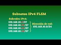 1 Subneteo IPv4 Método FLSM Mascara De Subred De Longitud Fija