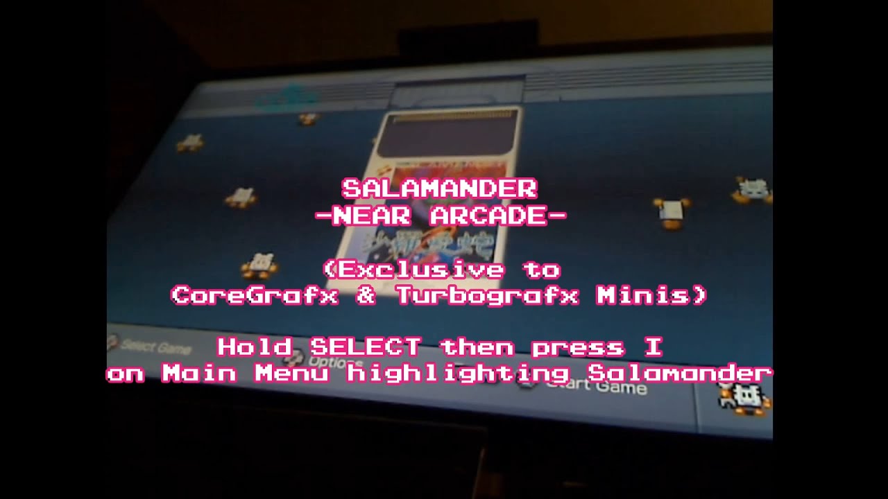 Salamander "NEAR ARCADE" differences: Best NEW CONTENT developed for the Turbografx/Coregrafx Mini!