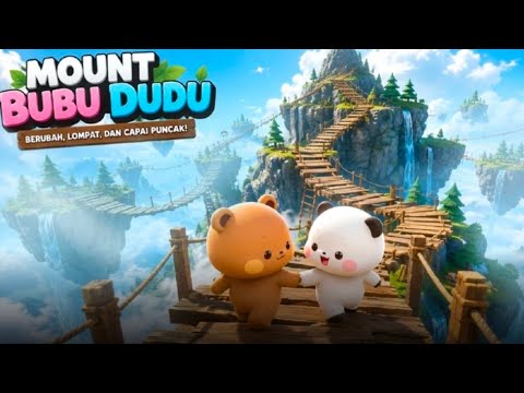 Roblox Mount Bubu Dudu mendaki gunung dengan melewati berbagai rintangan perlu kesabaran.