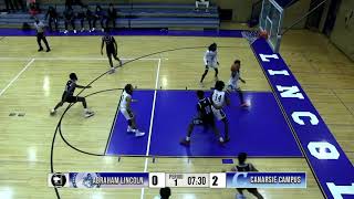 Lincoln Boys Varsity Basketball vs Canarsie Campus