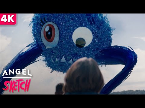 SKETCH (2025) - Meet Dave - FULL Bus Scene | Movie Clip 4K