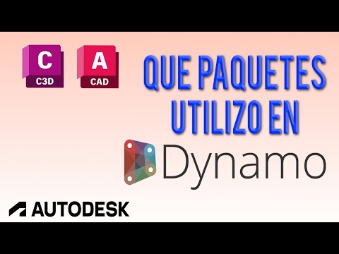Paquetes de Dynamo para Civil 3d y Autocad