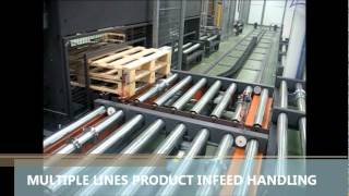Empty and full pallet handling- automatic trolleys