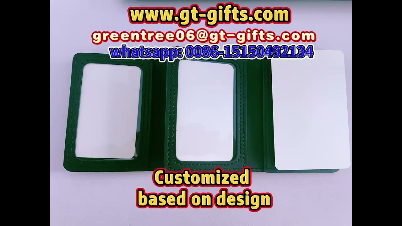 Leather Police Badge Wallet