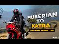 Mukerian to Mata Vaishno Devi Katra on bike🙏 | 230Km with pillion🔥| Vlog  - 18 | Part 1
