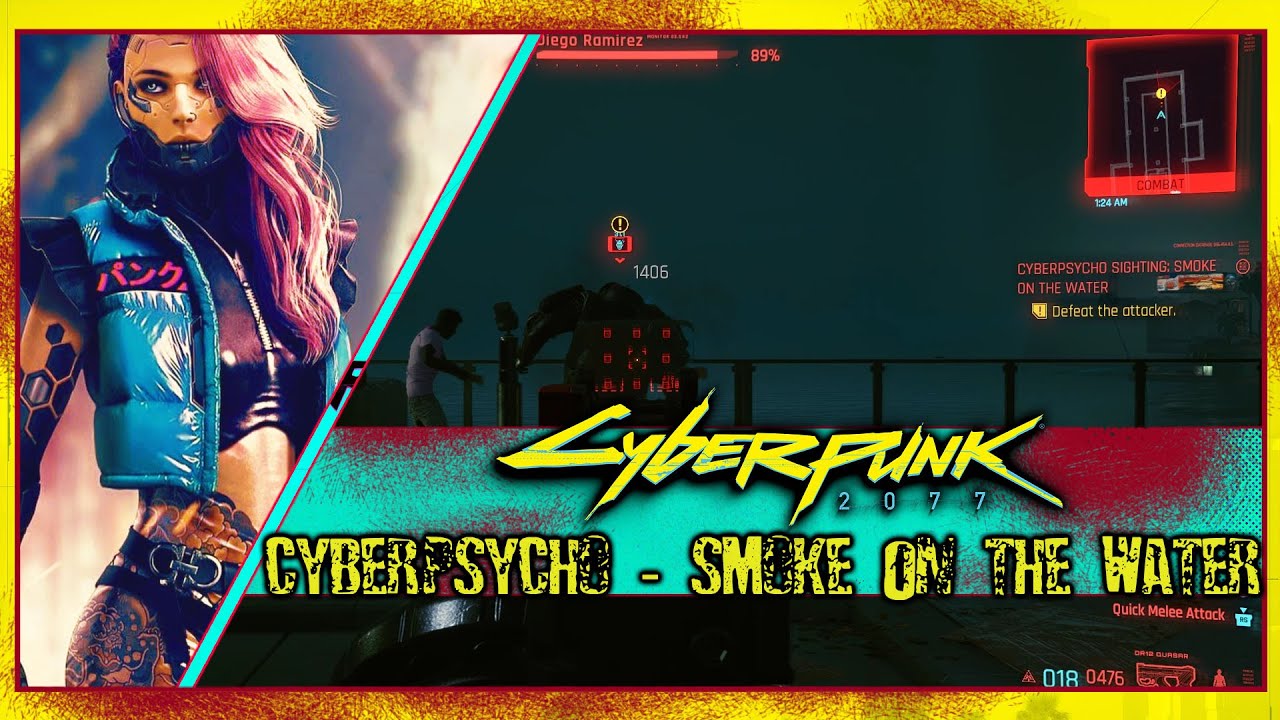 Cyberpunk 2077 Smoke On The Water Cyberpsycho - Smoke On The Water | Cyberpunk 2077 | Very Hard