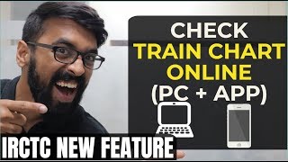 How to check train chart on IRCTC portal online? Check available seats screenshot 3