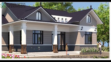 BIỆT THỰ 1 TẦNG Mái Thái Tại Thanh Hóa | 4 Phòng Ngủ Giá 700 Triệu