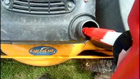 cold start my cub cadet