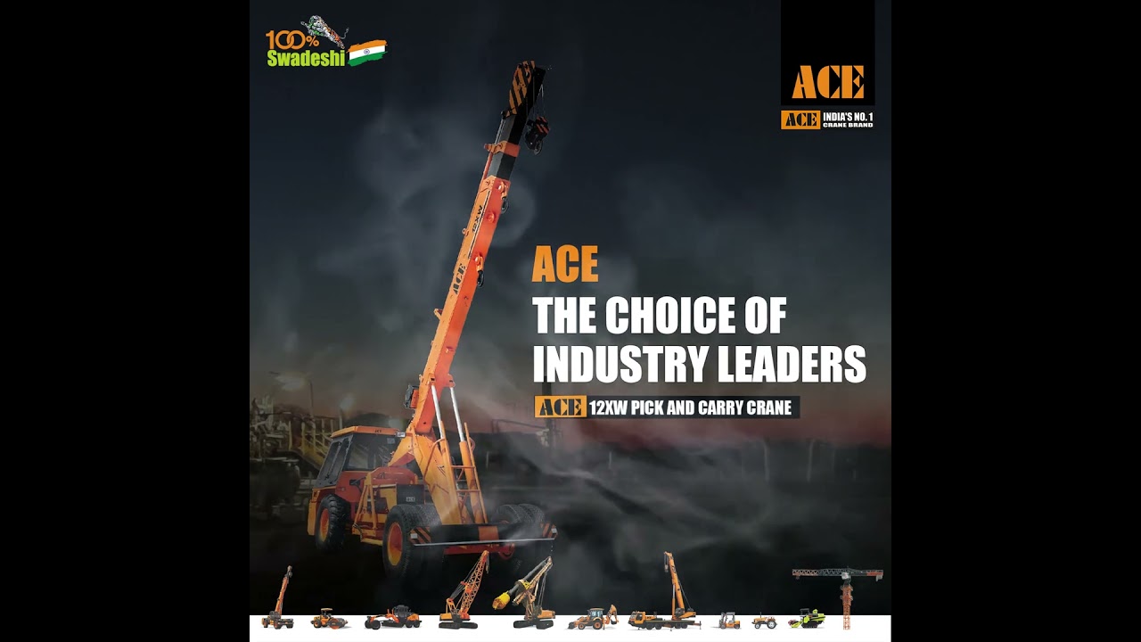 ACE 12XW Pick and Carry Crane 