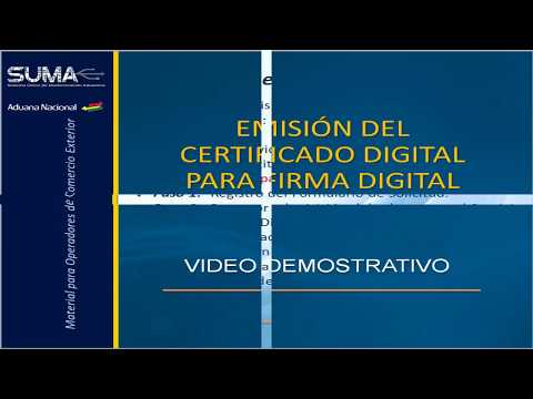 EMISIÓN DEL CERTIFICADO DIGITAL 2.1 PARA FIRMA DIGITAL