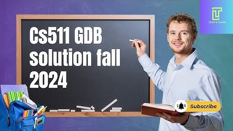 Cs511 "Web Engineering" GDB Solution fall 2024| Cs511 GDB Solution fall 2024 #technlearn #cs511