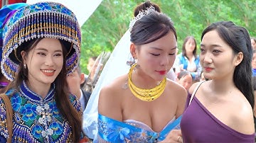 ĐÁM CƯỚI DÂN TỘC MÔNG CHÚ RỂ NGƯỜI TRUNG QUỐC BẠN CÔ DÂU TOÀN MỸ NHÂN NÓNG BỎNG