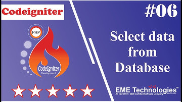 How to Select Data from Database in Codeigniter