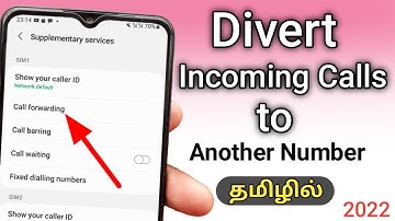 How To Set Call Forwarding On Android In Tamil/Call Forwarding In Tamil/Call Divert In Tamil