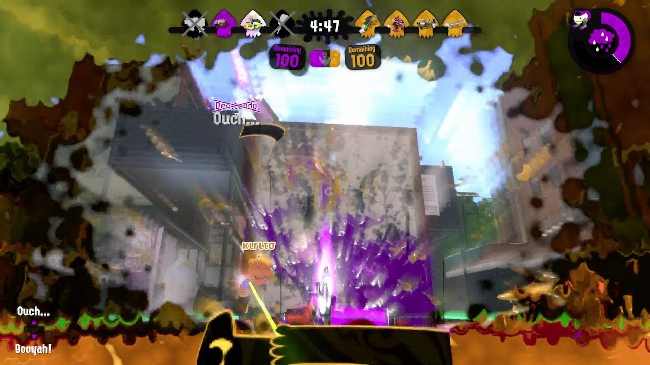 Splatoon 2: Purple patches in Splat Zones [15(6)-5, Custom Splattershot ...