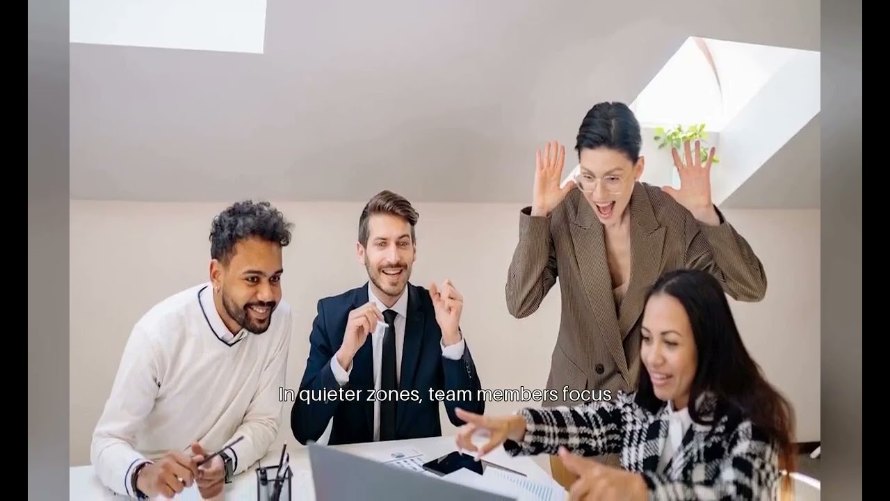 Inside a Modern Professional Office: Collaboration in Action