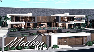 Bloxburg: MODERN HOUSE Part1 | House Build | Roblox
