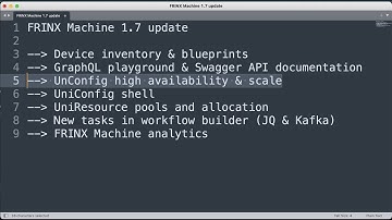 FRINX Machine 1.7 update - part 3