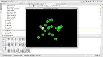 [PyGame] My zombie game experiment
