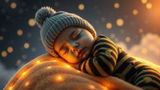 🌙💤 Gentle Piano Dreams  6 Hours Rainy Baby Lullaby 🍼🦗