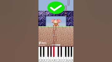 Smiling Critters Hide Catnap From The Meteorite (@ssielstudio) - Octave Piano Tutorial