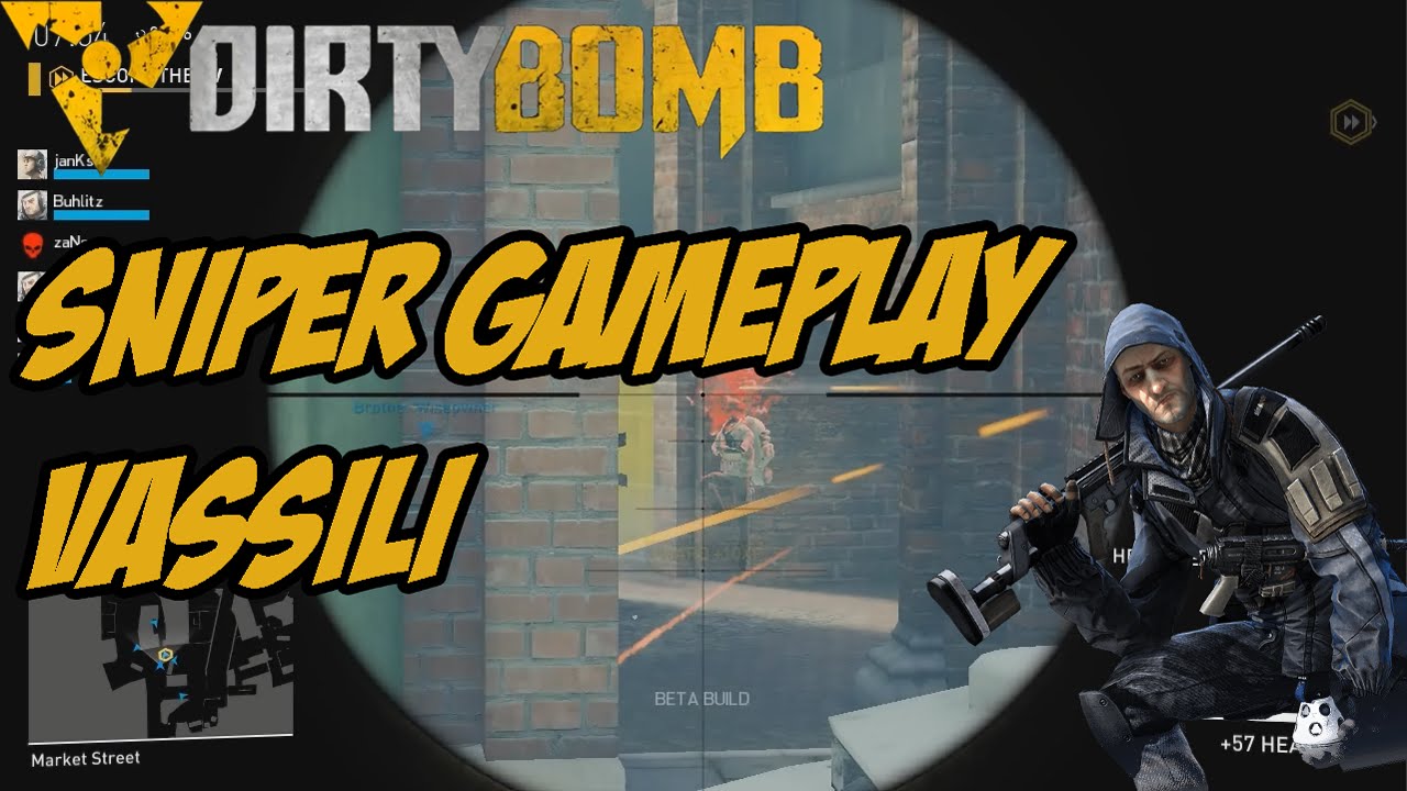 Dirty Bomb | Sniper Gameplay Vassili