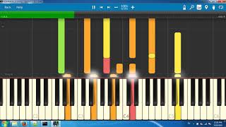 Video thumbnail of "KISAPMATA_(714251)[Synthesia piano tutorial]"