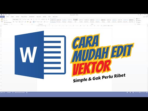 Video: Bisakah saya menggunakan gambar vektor di Word?