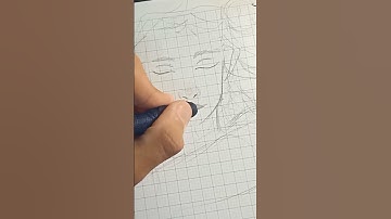 Có ai từng bị người khác chee mình vẽ trên giấy ô li giống tú ko😌😌🥺 #art #artdrawing #anime