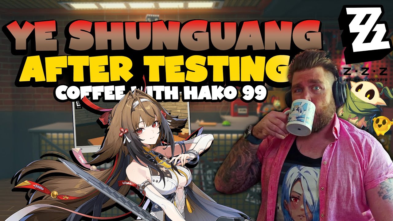 Ye Shunguang: результаты 24-часового тестирования! Первые впечатления | Zenless Zone Zero | Coffe...