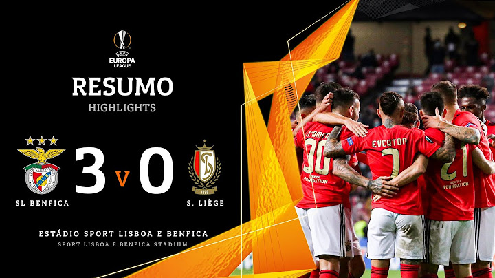 RESUMO/HIGHLIGHTS: SL Benfica 3-0 Standard de Liège
