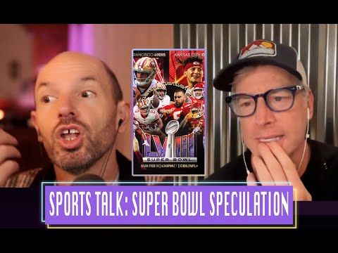 James Harden Flashed Paul's Wife at a Clippers Game? And Super Bowl Predictions - Sports Talk