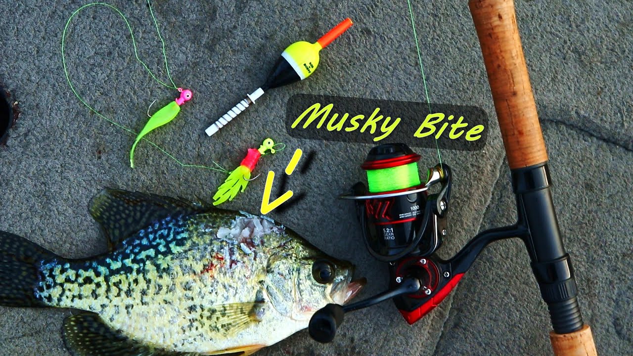 How to Tie Slip bobber for Double Jig Crappie Rig (Muskie ATTACKS Crappie)  