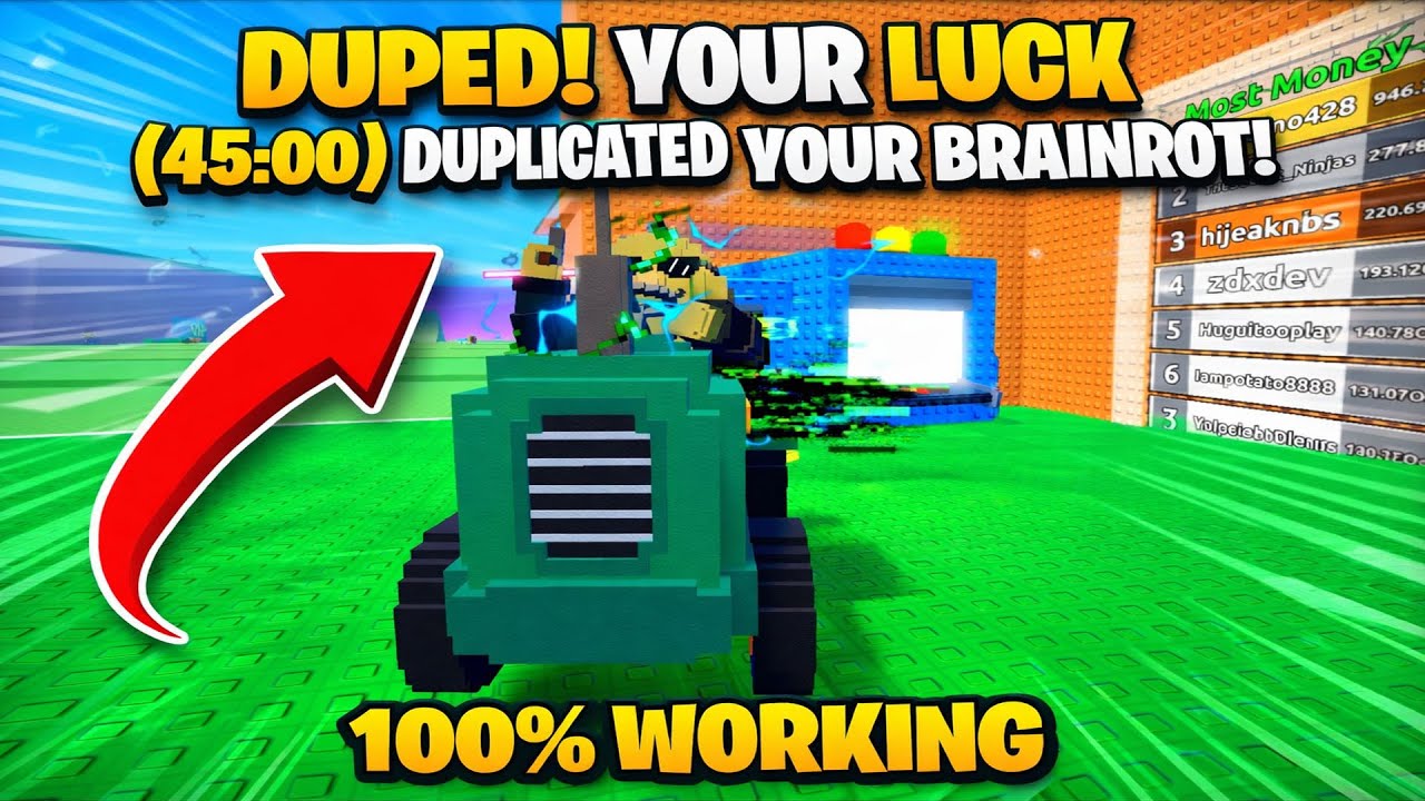 Как легко создать дубликат Божественного Администратора Brainrots в игре Escape Tsunami | Roblox