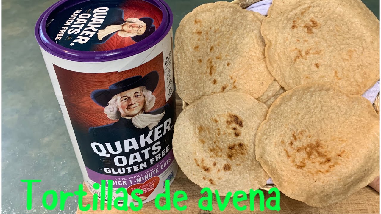 Tortillas de avena con solo 3 ingredientes súper saludables YouTube