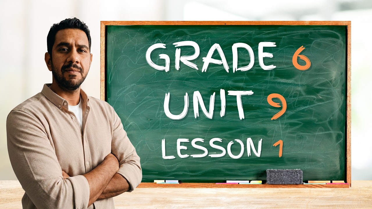 Grade 6 | الصف السادس | Exploring Ratio and Rate | MATH | Unit 9 | Lesson 1
