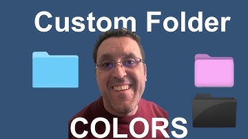 How to Change Folder Color macOS (Monterey) 2023