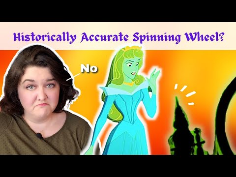 Is the spindle of a spinning wheel sharp?
